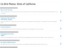 Tablet Screenshot of california-birds.com